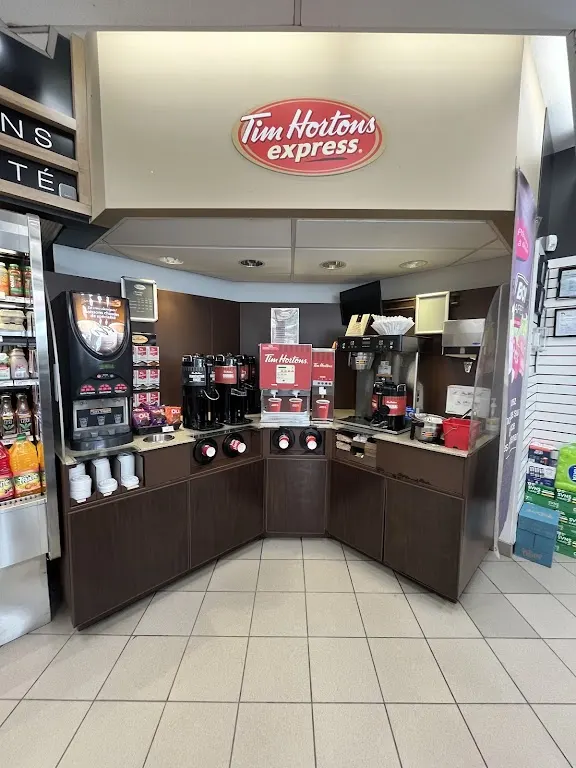 Tim Hortons storefront and interior at 301 Bol Du Coteau, Sainte-therese, QC