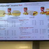 Tim Hortons storefront and interior at 103 Pleasant Valley, St-bernard-de-lacolle, QC