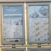 Tim Hortons storefront and interior at 109, Montee Montarville, St-bruno, QC