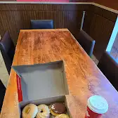 Tim Hortons storefront and interior at 245 Rue Principale Est, Ste-agathe-des-monts, QC