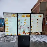 Tim Hortons storefront and interior at 485 Av St Charles, Vaudreuil-dorion, QC