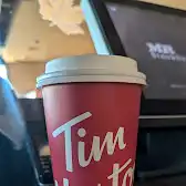 Tim Hortons storefront and interior at 201 11th Ave East, Kindersley, SK