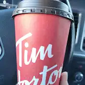 Tim Hortons storefront and interior at 800 15th St East, Prince Albert, SK