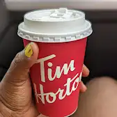 Tim Hortons storefront and interior at 275 Albert St N, Regina, SK