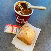 Tim Hortons storefront and interior at 860 Winnipeg St, Regina, SK