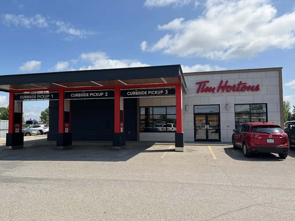 Tim Hortons storefront and interior at 1960 Prince Of Wales Dr, Regina, SK