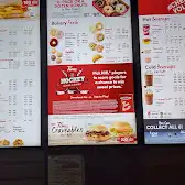 Tim Hortons storefront and interior at 5855 Rochdale Blvd, Regina, SK