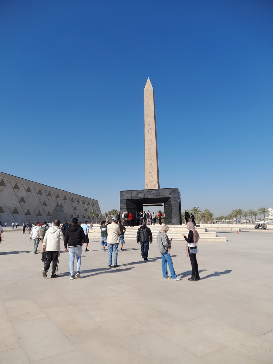 داخل المتحف المصري الكبير