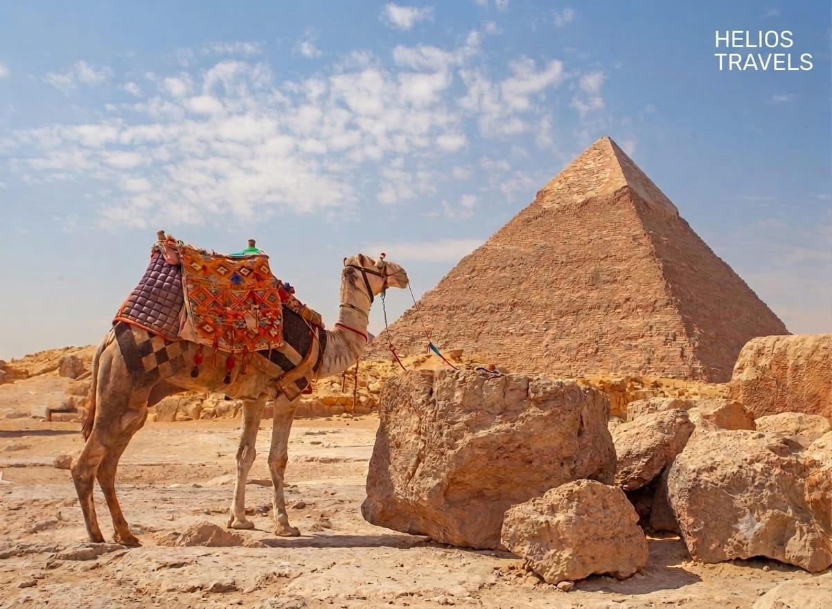 The Giza Pyramids: go early, before the interior tickets run out