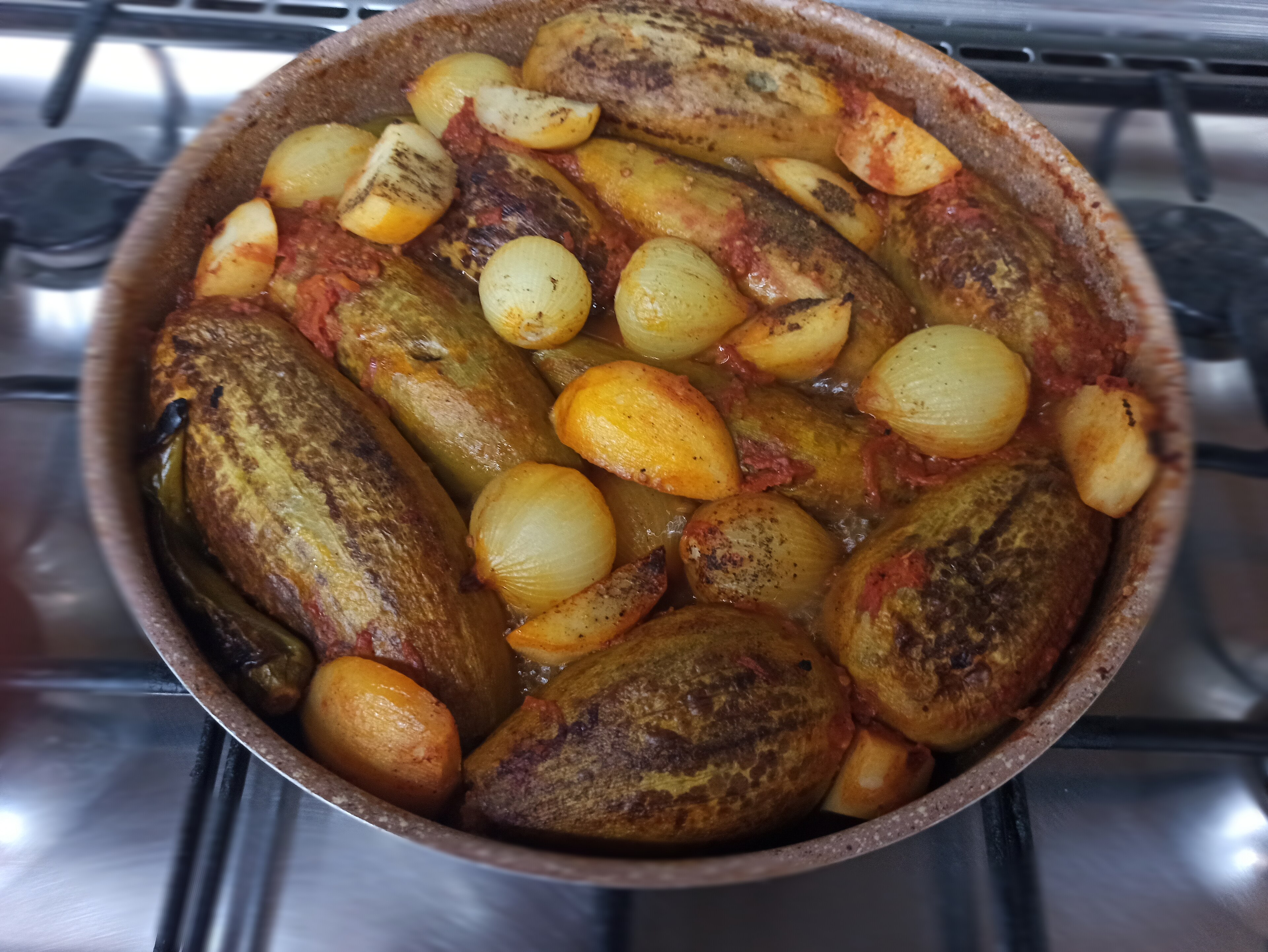 محشي بالأرز والخضرة