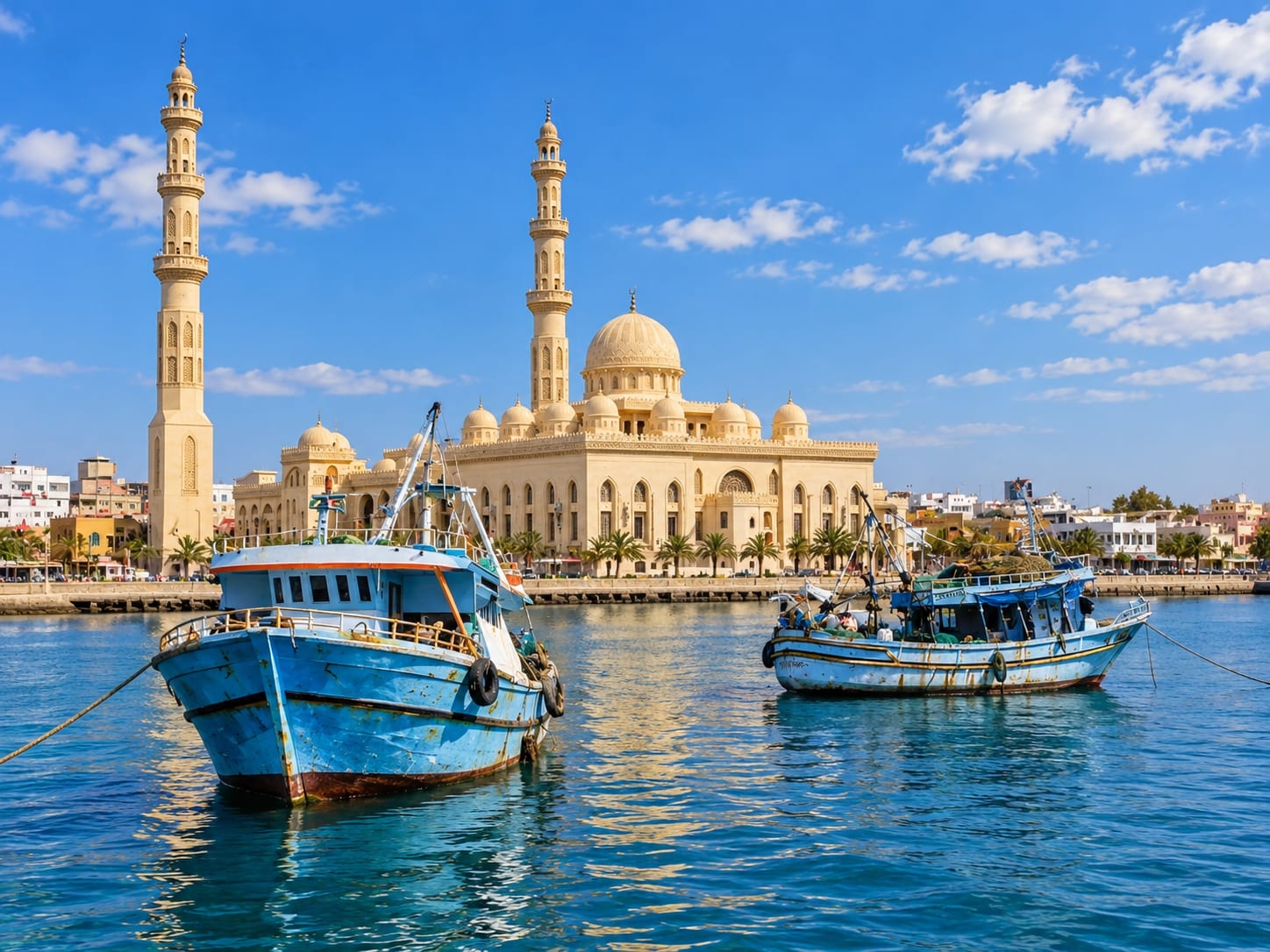 Hurghada City Tour — Marina, Old Town, Mosque & Museum
