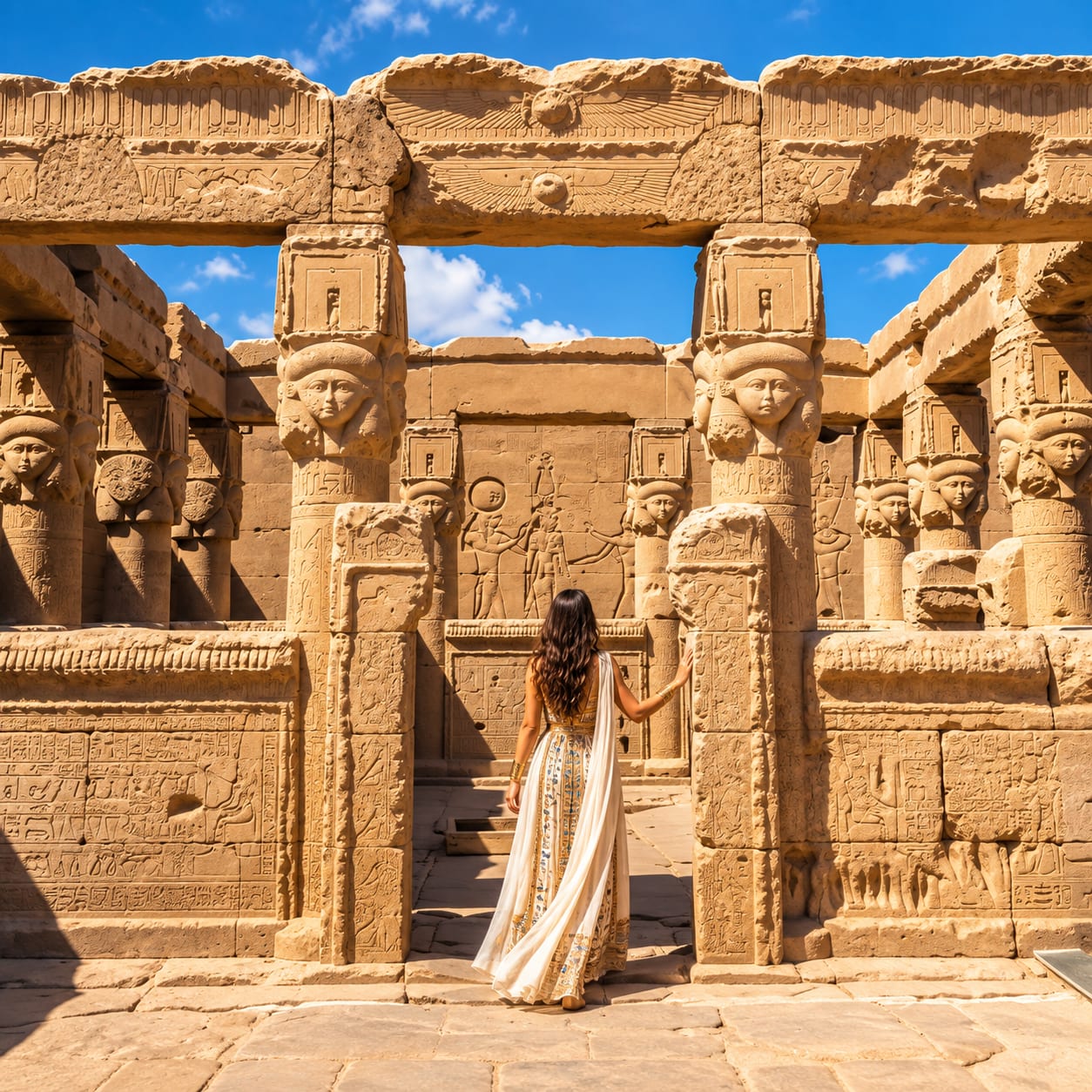 Dendera & Abydos — Egypt's Best-Preserved Temple Colours