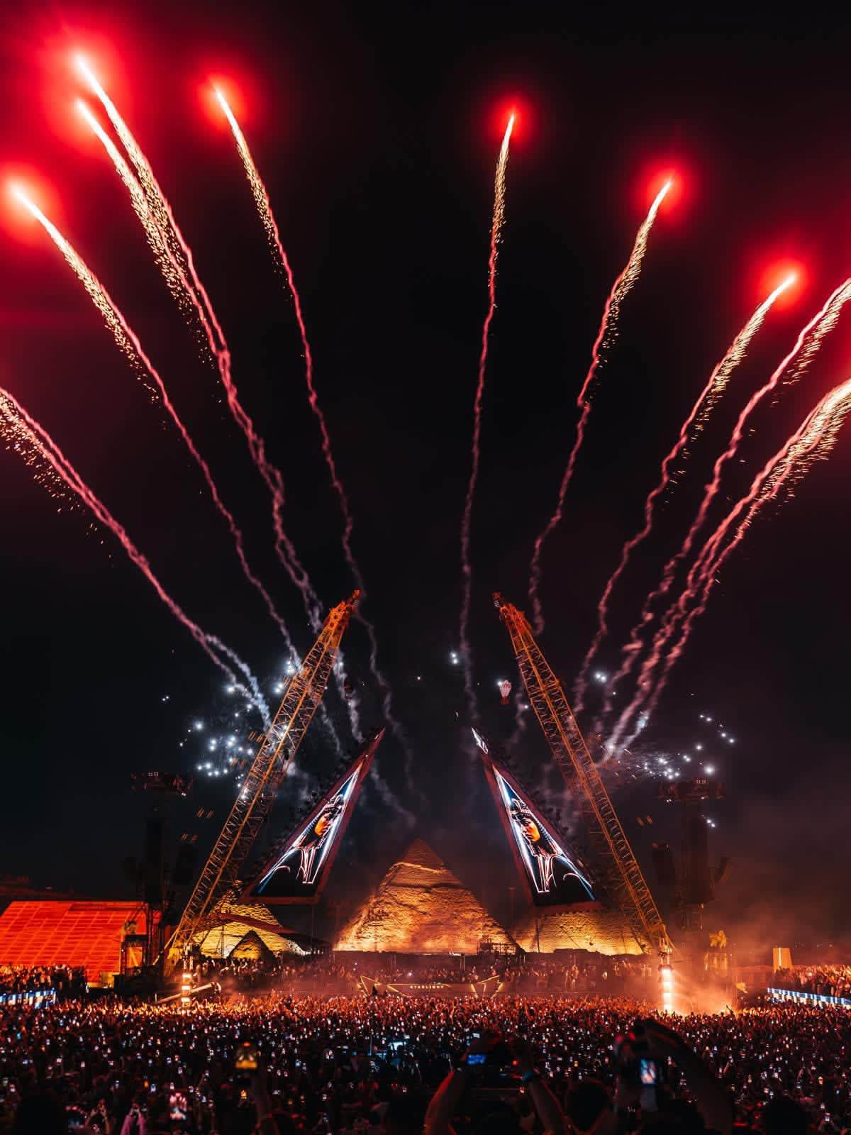 Starlight Festival at the Giza Pyramids, 5–6 November 2027