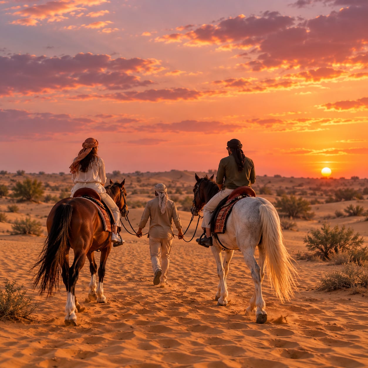 Dubai Desert Horse Riding