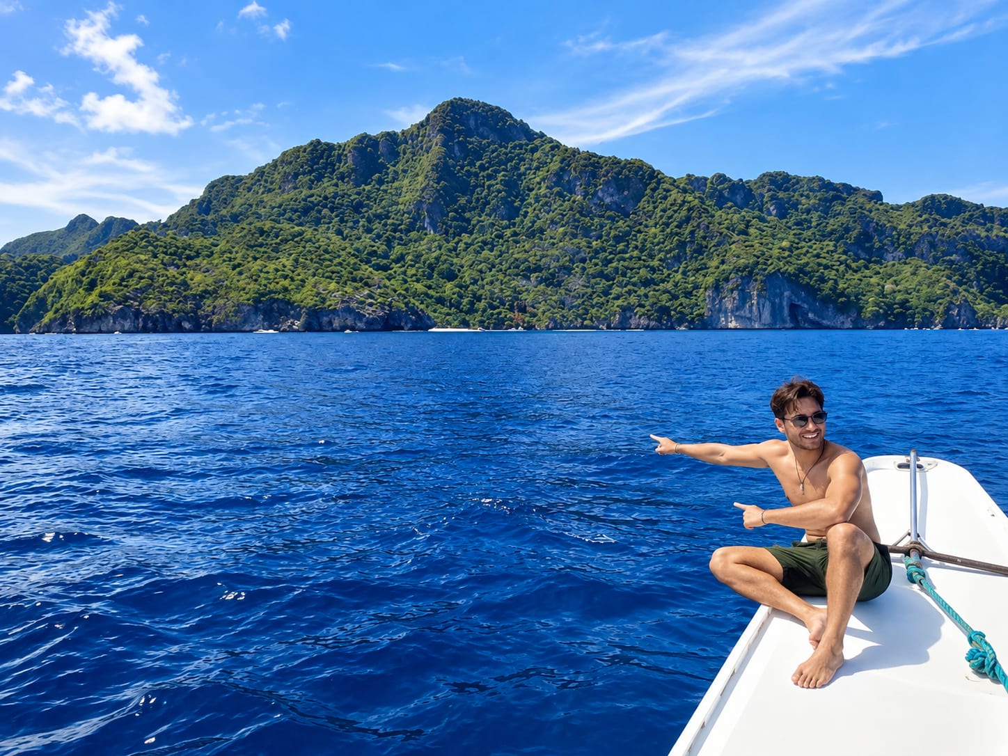 Tour de salto a la isla de El Nido C: Playas ocultas y santuario Matinloc