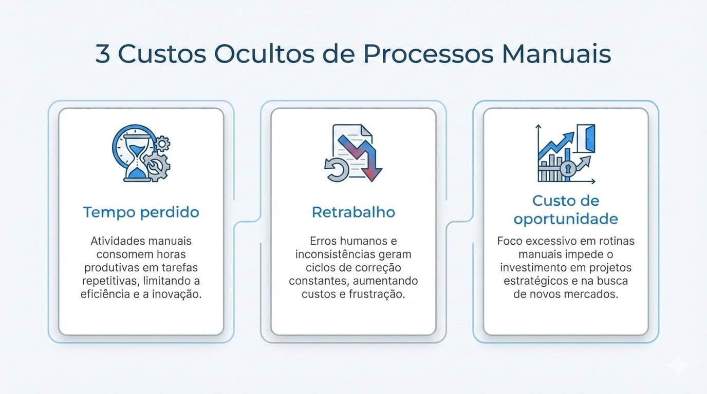 Infográfico minimalista em formato horizontal