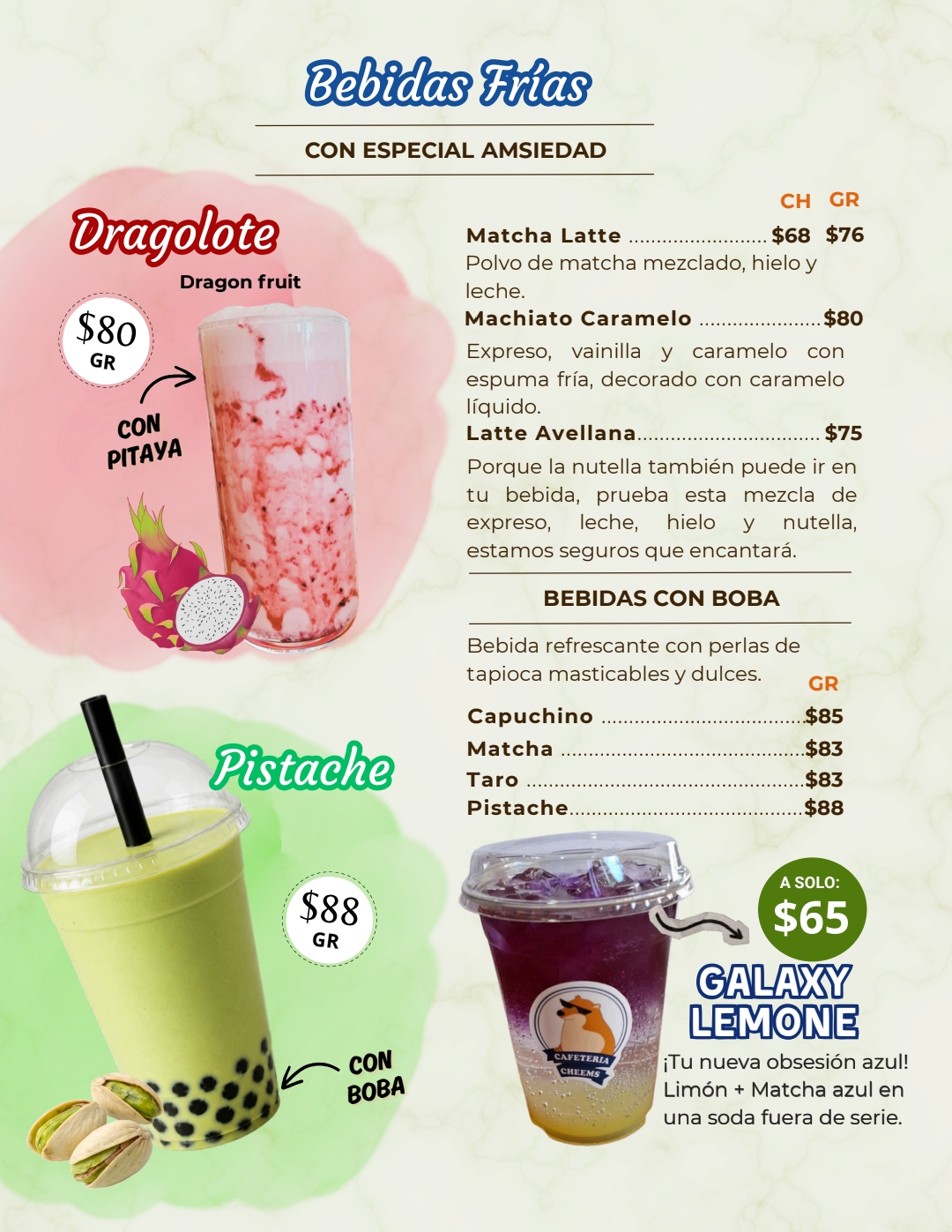 Menú página 6