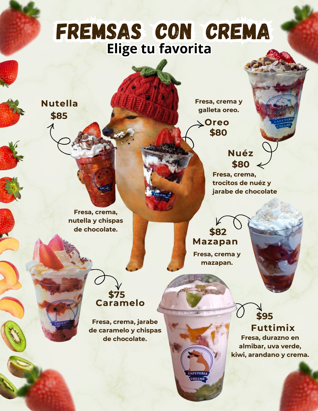 Menú página 9