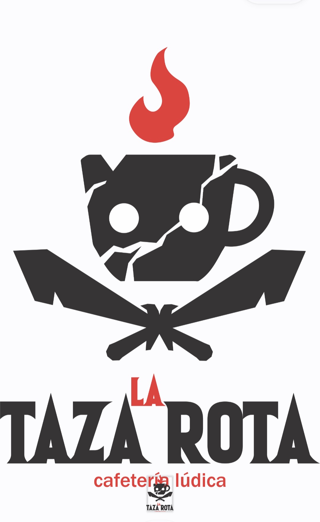 Logo de La taza rota