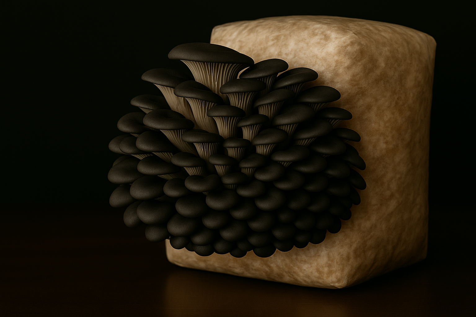 Imagem de destaque para Parâmetros de Cultivo do Cogumelo Pleurotus ostreatus (Black oyster / Shimeiji Preto)