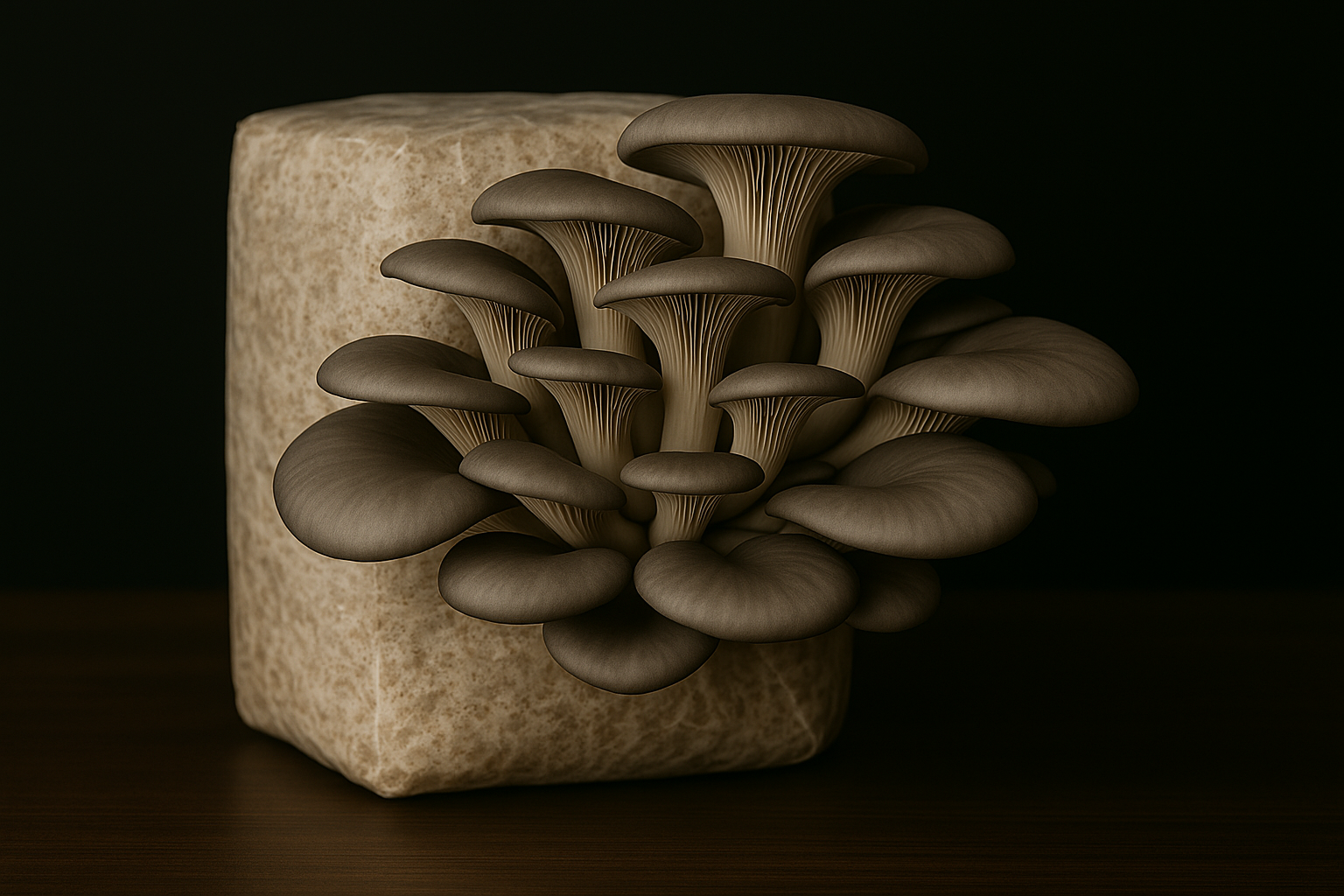 Imagem de destaque para Parâmetros de Cultivo do Cogumelo Pleurotus ostreatus (Shimeji cinza / Silver oyster)