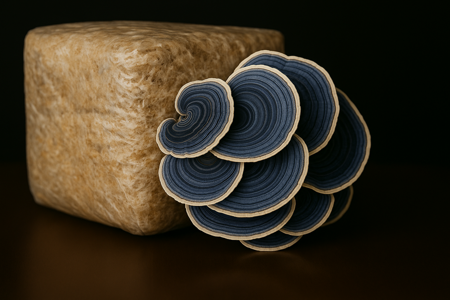 Imagem de destaque para Parâmetros de produção do cogumelo Trametes versicolor (Coriolus versicolor / Cogumelo-cauda-de-peru)