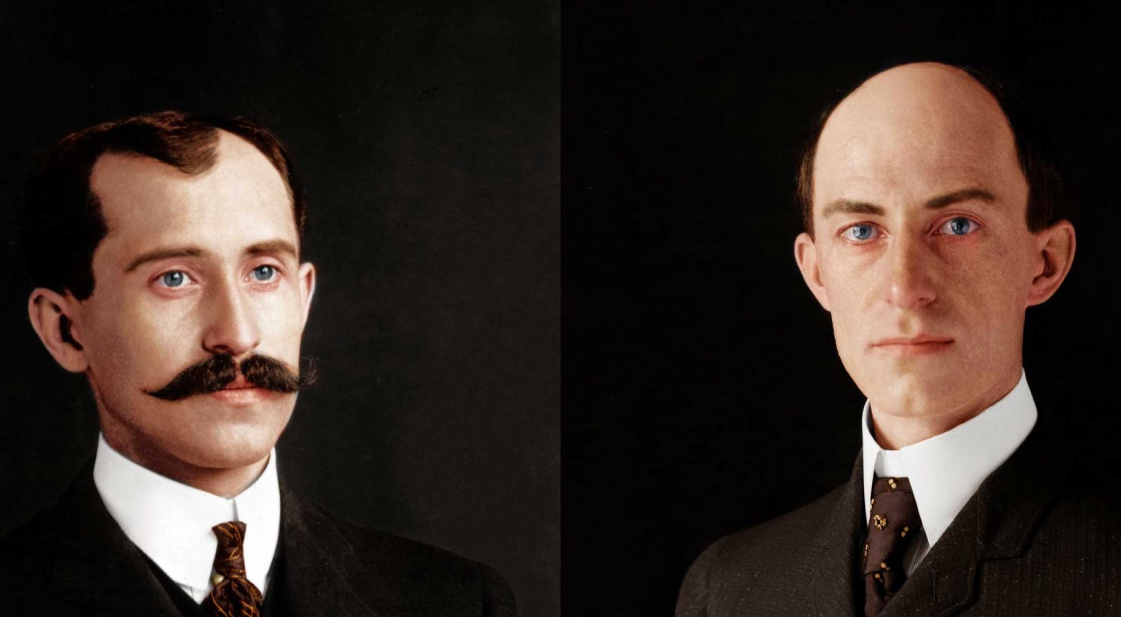 The Wright Brothers and Their Flying Machines Image