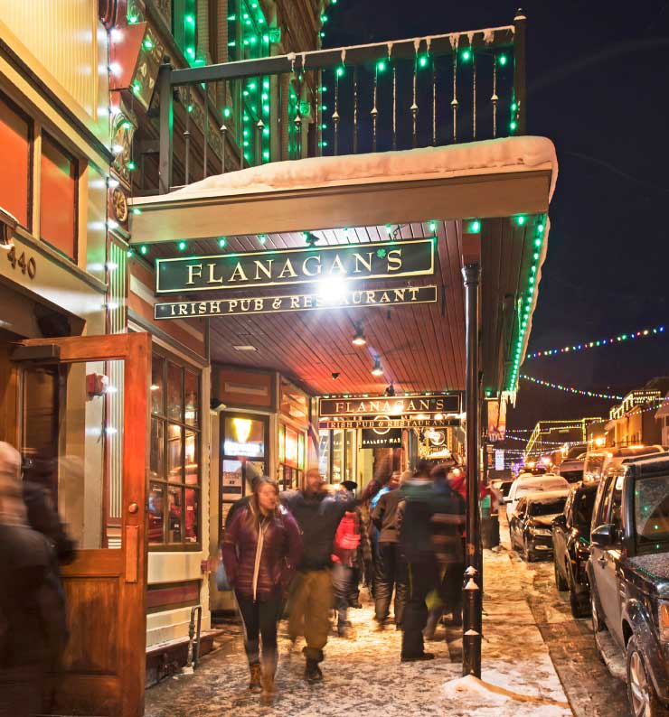 March festivities on Main Street Image