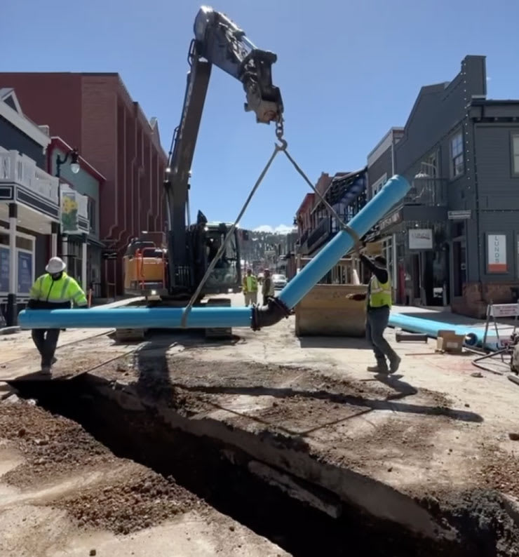 Main Street Water Line Improvement Project Updates Image