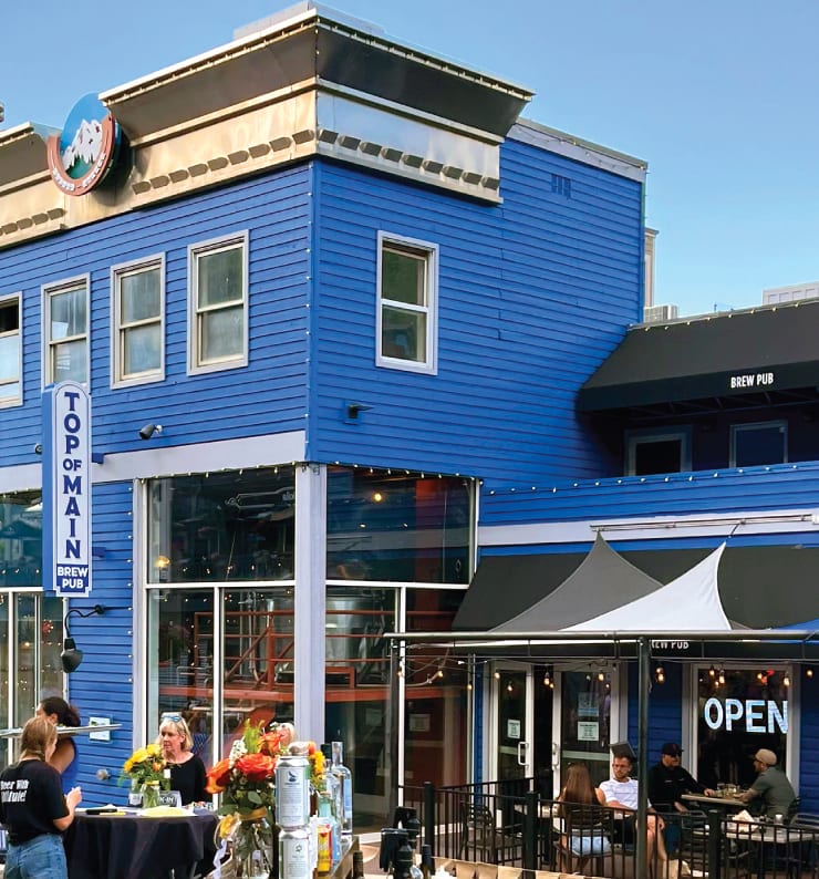 Top of Main Brew Pub Image