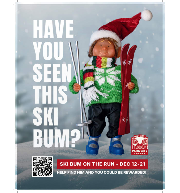 SKI BUM ON THE RUN Image