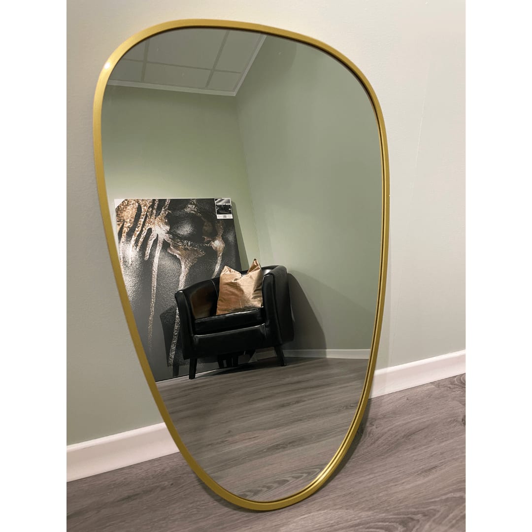 Speil Alessi shape gold 45x70