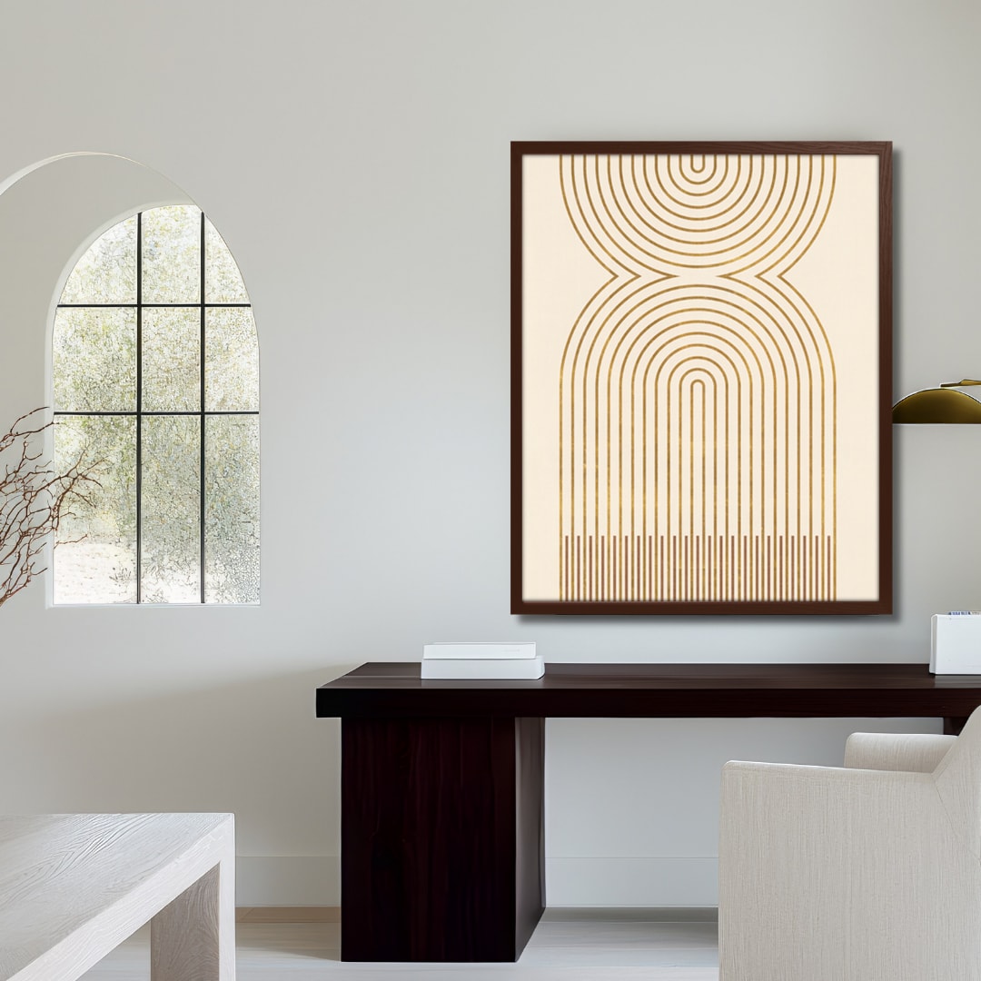 Art Deco- inspirerte motiver