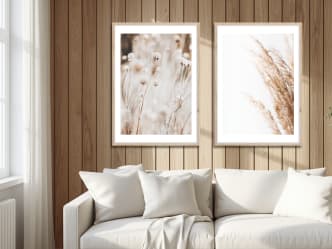Bilder, canvas og glass art