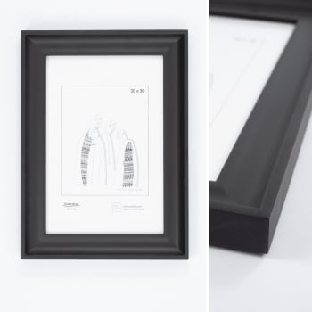 Ramme Finse sort 15x20