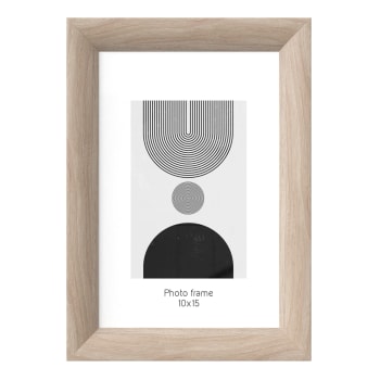 Ramme Nordkapp hvit ask 10x15