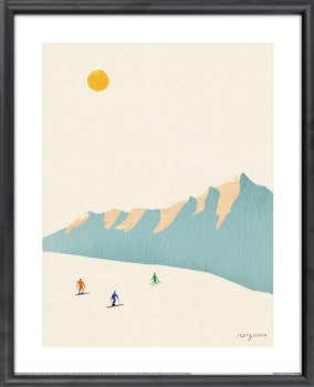 Bilde Happy Skiers 40x50