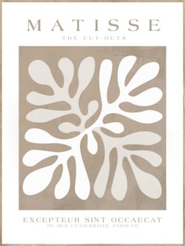 Innrammet canvas Matisse Exc 60x80