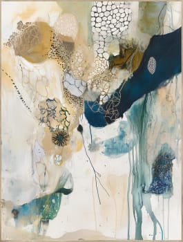 Innrammet canvas Under The Sea II 60x80