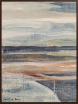 Canvas brun svevelist Blissful morning 90x120/ Henriette Roka