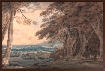 Canvas brun svevelist Windsor 100x150