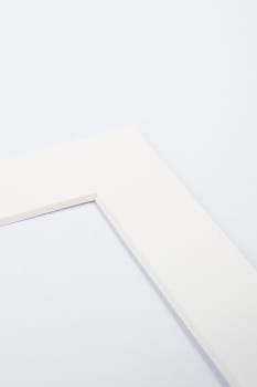 Passepartout Hvit/Hvit 30x40 (15x20)