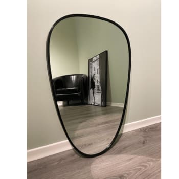 Speil Alessi shape black 45x70