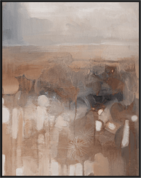 Canvas sort svevelist Your heart will rescue me 90x120 / Roka-Aardal