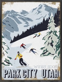 Bilde Park City Utah 60x80