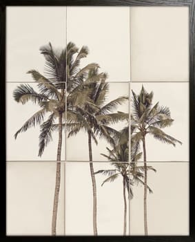 Bilde Paper Palms 80x100