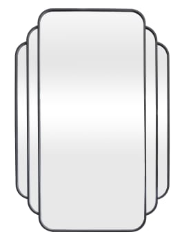 Speil Avenger iron black 80x120