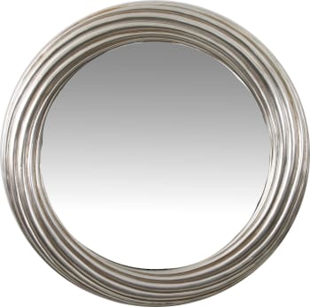 Speil Capri ant.Sølv Ø66 cm