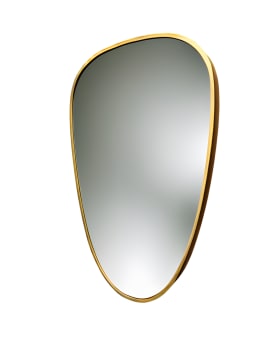 Speil Alessi shape gold 45x70