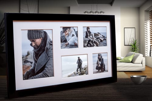 Galleri Narvik Sort 27x51